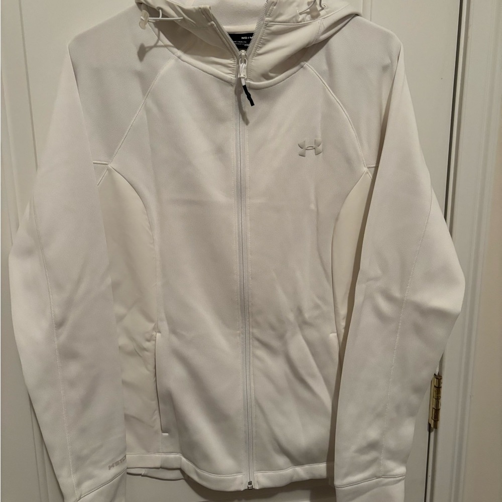 Under Armour White ColdGear Top women’s size medium
